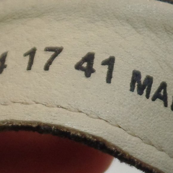 FLY London Black Leather Wedge Lace Up Sandals Shoes "Ylfa" Size 41 or US 10.5 - Picture 8 of 12